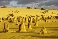 Pinnacles Desert at sunrise, Nambung National Park