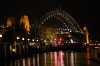 Sydney Harbour Bridge by night, Sydney