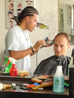 Ian gets shorn!