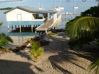 View from Paradise Vacation Hotel, Placencia