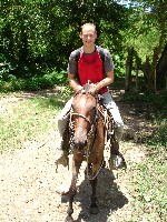 Ian on Princessa, Finca El Cisne