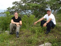 Nikki and Alex at the Mirador la Meseta
