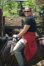 Nikki on Cachasa in Miraflor