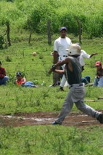 Baseball game in Miraflor