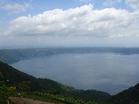 View of Laguna Apoyo from the Catarina Mirador