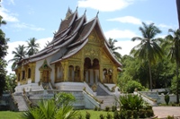 Temple in grounds of the Royal Palace Museum, Luang Prabang
