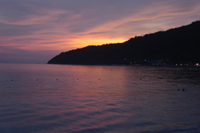 Sunset over Tuna Bay, Pulau Perhentian Besar