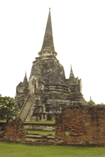 One of the chedis at Wat Phra Si Sanphet, Ayutthaya