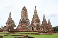 View of Wat Chaiwatthanaram, Ayutthaya