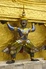 Yaksa guard, Grand Palace, Bangkok