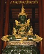 Replica Emerald Buddha at Wat Phra Kaew, Chiang Rai