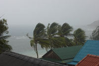 Stormy weather at Had Yao, Koh Phangan