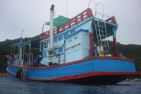 Reef Rider diveboat, Koh Tao