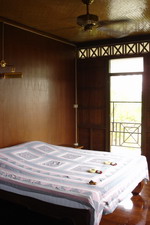 Our splurge room at the Lotus Village, Sukhothai