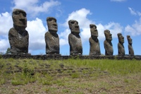 The Seven Moai, Easter Island